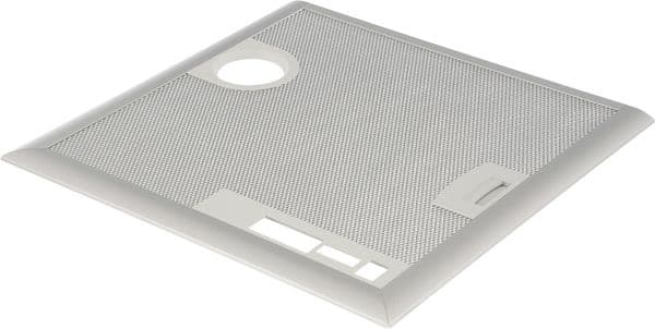 Hliníkový tukový filter 380 x 365 x 9 mm do odsávačov pár Bosch Siemens Balay Neff Constructa Thermador (00365478)