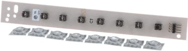 Elektronický modul, vrátane 8 tlačidiel odsávačov pár Bosch Siemens (00484156)