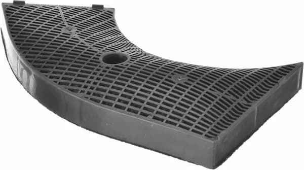 Uhlíkový filter 265 × 150 × 42 mm / 26,5 × 15 × 4,2 cm do odsávača pár Bosch Siemens (00647277)