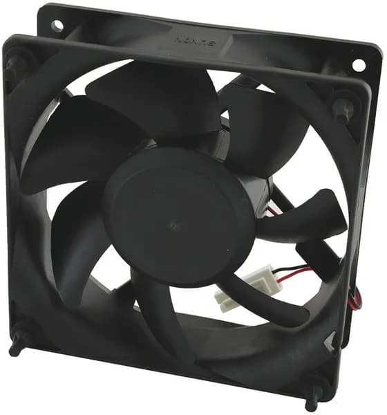 Ventilátor kondenzátora s gumovými tlmičmi (4x) vinoték Bosch Siemens (00652338)
