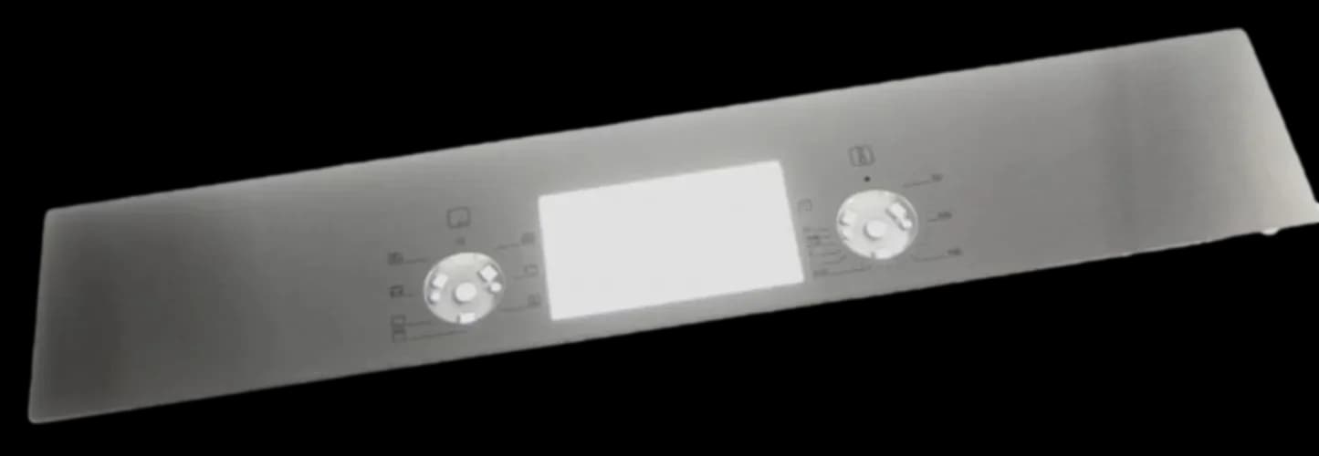 Ovládací panel, nerez pre rúry Bosch Siemens (00674391)