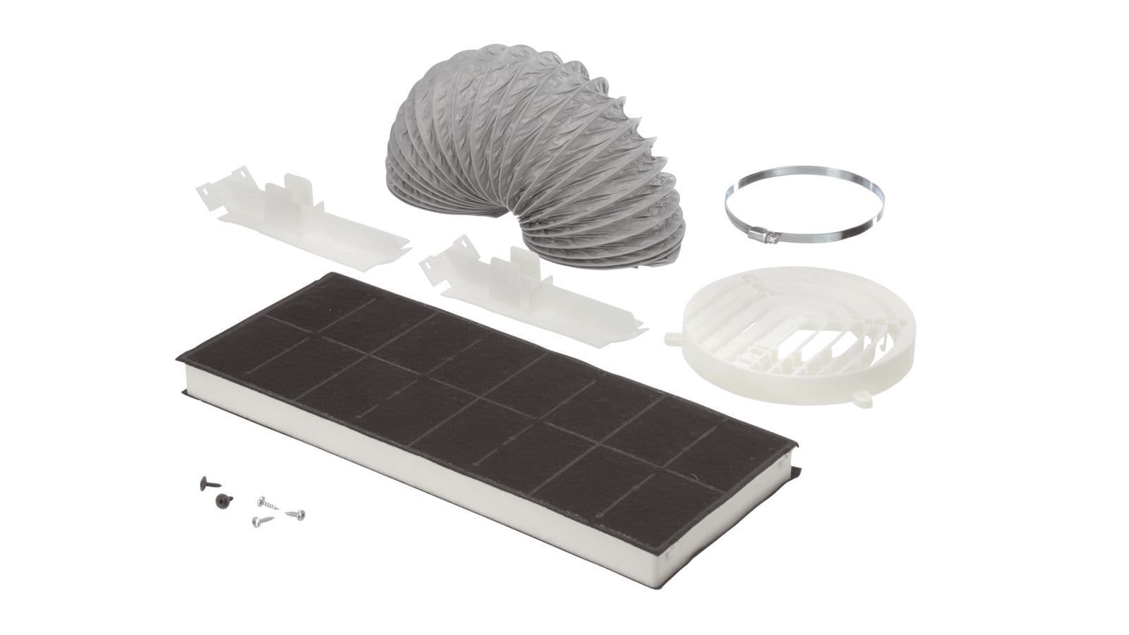 Uhlíkový filter 430 x 240 x 70 mm / 43 x 24 x 7 cm do odsávača pár Bosch Siemens (00706588)