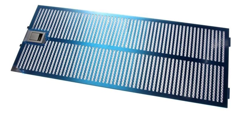 Hliníkový tukový filter 482 × 192 × 8 mm do odsávačov pár Bosch Siemens Balay (11040161)