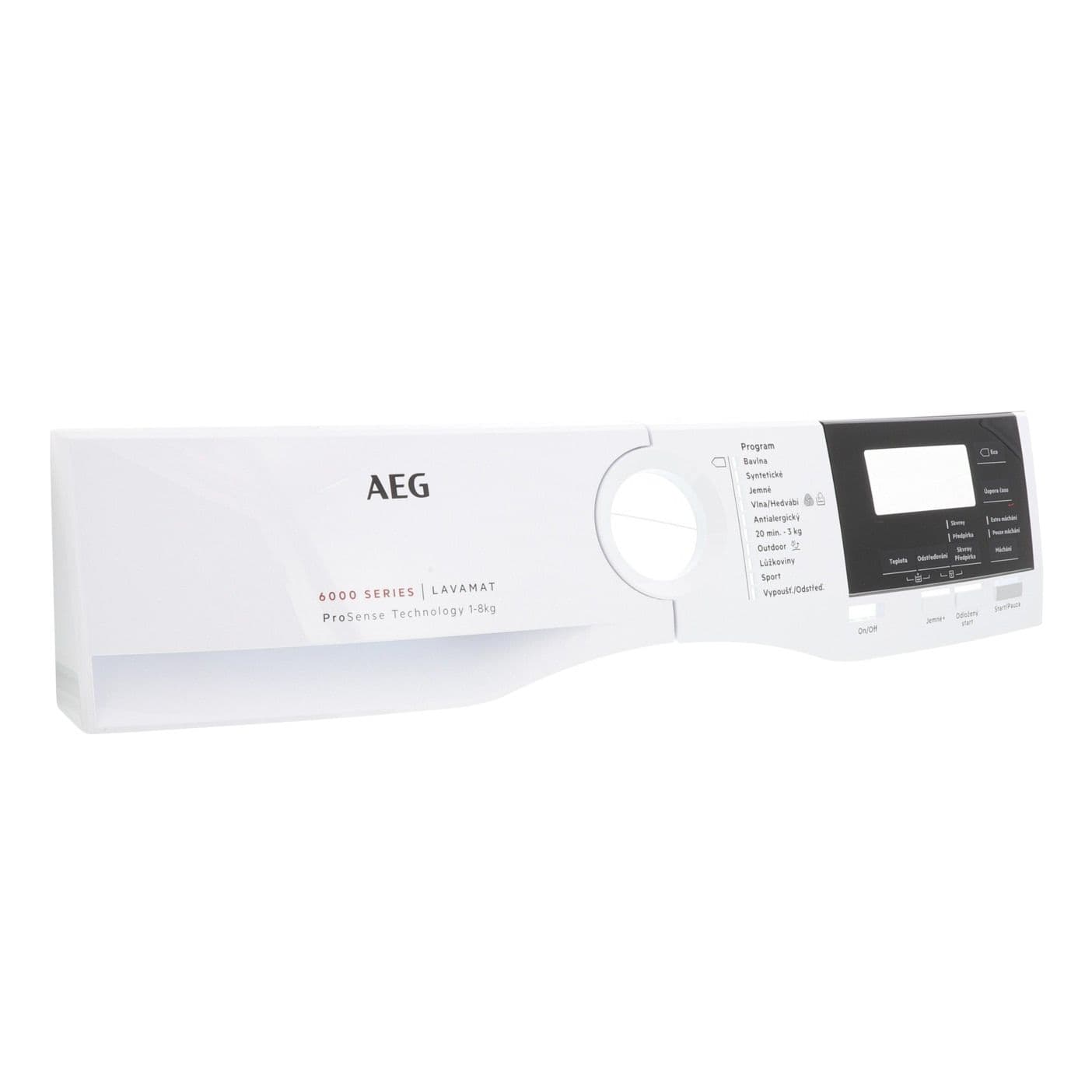 Ovládací panel, rukoväť k práčke AEG Electrolux Zanussi (140067768022)