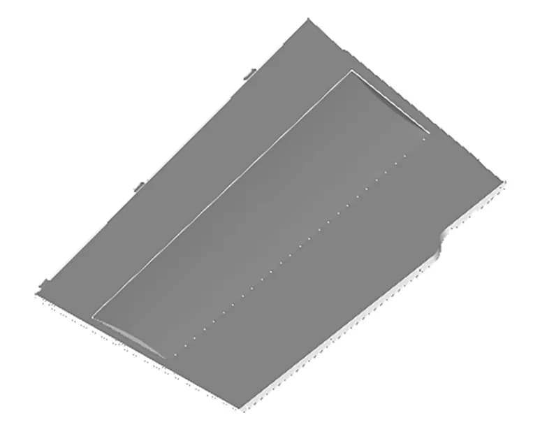 Bočný kryt do práčok AEG Electrolux Zanussi (1463508372)