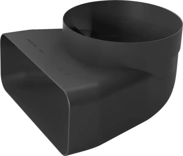 HEZ9VDSI1 Redukcia Ø150 mm 90° do varnej dosky Bosch Siemens (17005350)