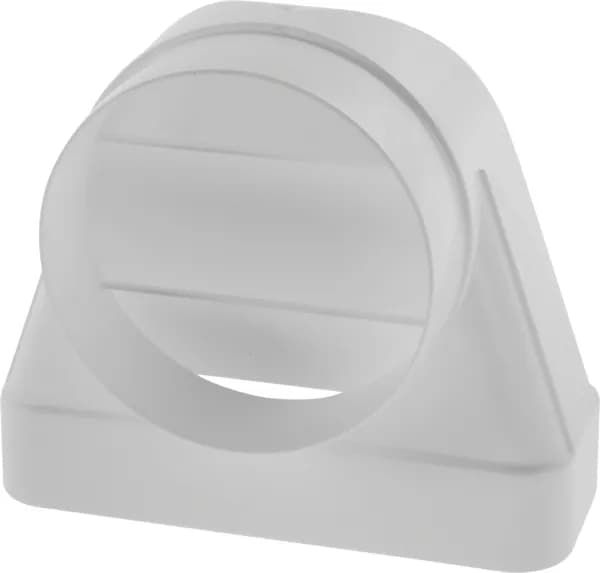 Redukcia ventilačného potrubia, prechod DN okrúhly 125 / plochý 150, 90° Bosch Siemens (17006052)