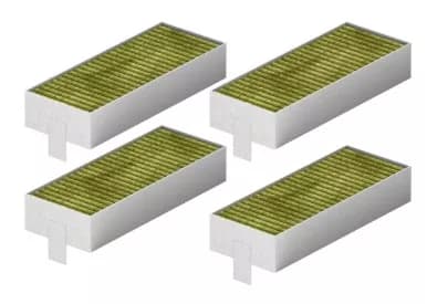 Sada 4× CleanAir Plus uhlíkový filter do odsávača pár Bosch / Siemens – HEZ9VRCR1 (17007412)