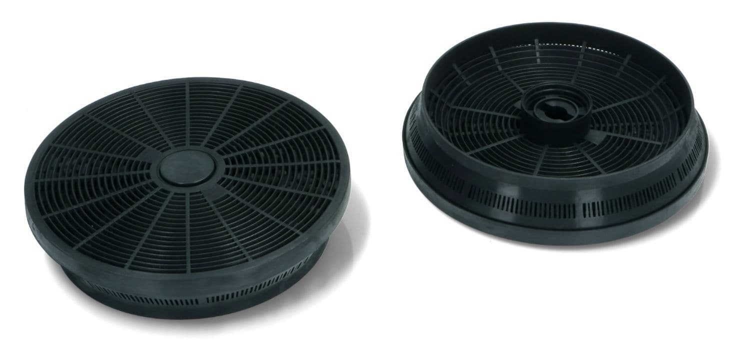 GOR180180 Uhlíkový filter k odsávaču pár O 130mm – 2 ks 130x130x50 mm do digestorov Gorenje Mora (180180)
