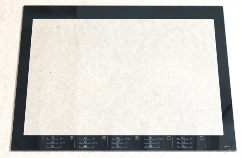 Predné sklo k rúre 290480133 – Beko / Blomberg, Indesit