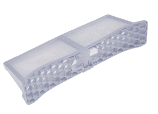 Vzduchový filter 245 x 95 x 50 mm / 24,5 x 9,5 x 5 cm do sušičky prádla Beko Blomberg - 2965900100