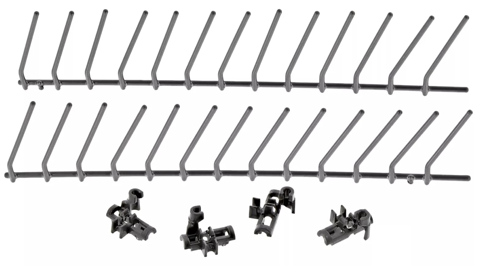Sklopné tŕne 293 mm / 29,3 cm spodného koša do umývačiek riadu AEG Electrolux Zanussi (4055430856)