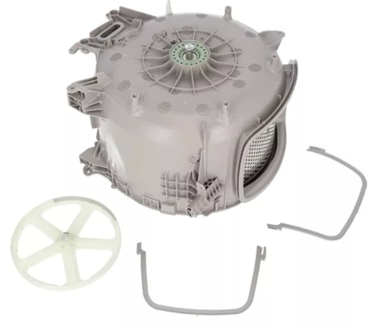 Vaňa s bubnom k práčke plnenej vrchom – AEG Electrolux Zanussi (4055459418)