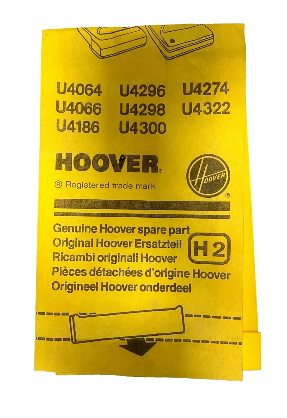 Vrecká k vysávaču Hoover H2 43655-516 (balenie 5 ks)
