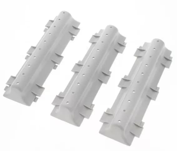 Súprava 3 ks rebra bubna 215 x 56 mm / 21,5 x 5,6 cm do práčok Whirlpool Indesit – 480110100104