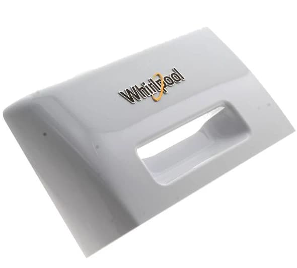 Čelo násypky pracích prostriedkov do práčok Whirlpool Indesit – 481010919472
