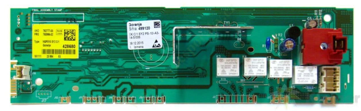 Ovládací modul do práčok Gorenje Mora (499120)