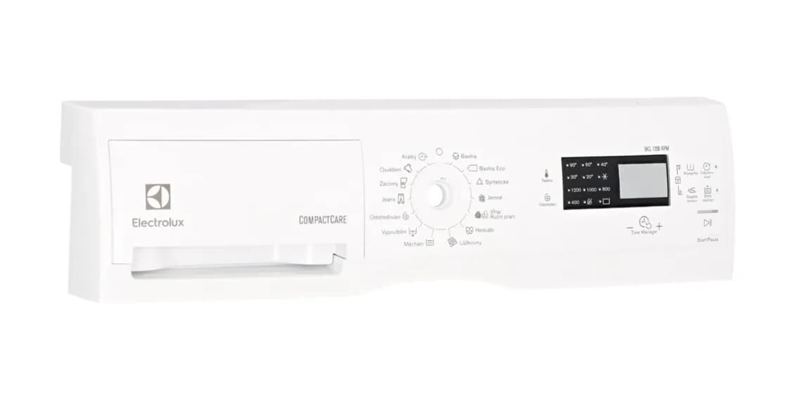 Ovládací panel práčky, rukoväť násypky do práčok AEG Electrolux Zanussi (8085142860)