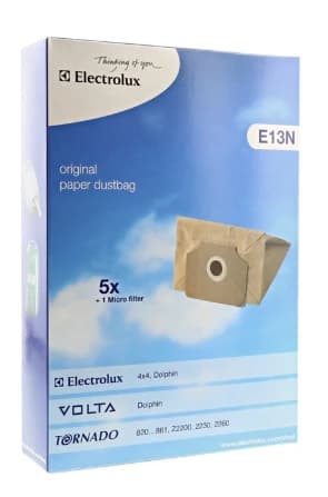 Vrecká a mikrofilter do vysávačov AEG Electrolux Zanussi (9001961201) – 5 ks + 1 filter