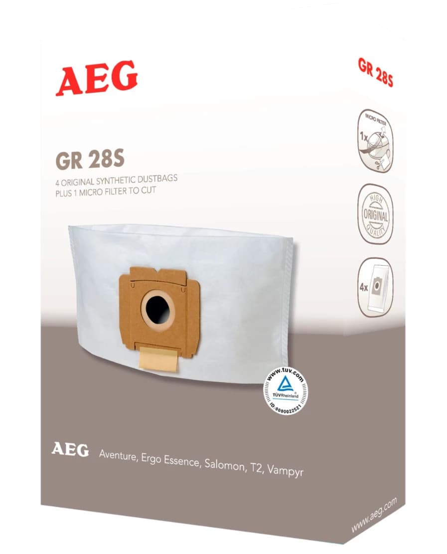 4 ks vrecká a mikrofilter do vysávačov AEG Electrolux Zanussi (9002565423)