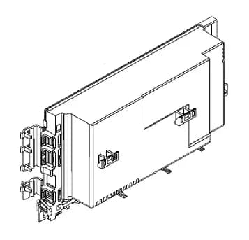 Naprogramovaný riadiaci modul do umývačky riadu Electrolux AEG Zanussi (973911526133005)