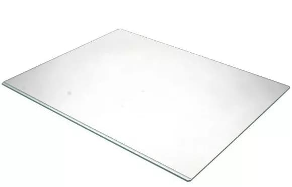Sklenená polica 497 x 385 x 3,9 mm / 49,7 x 38,5 x 0,39 cm do chladničky Whirlpool Indesit - C00374838