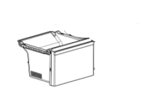 Spodný šuplík ľavý do mrazničky Whirlpool Indesit – C00530830