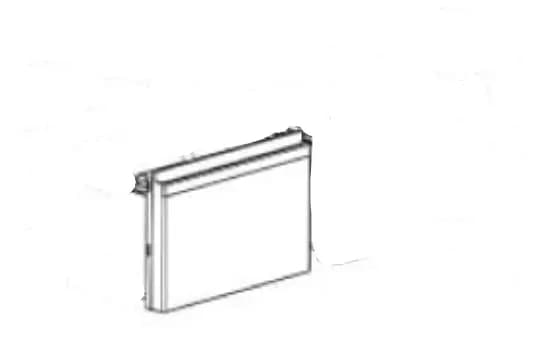 Čelo šuplíka k mrazničke Whirlpool Indesit – C00553005
