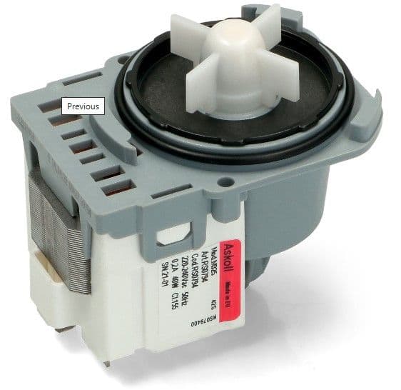 Vypúšťacie čerpadlo do práčok alebo umývačiek riadu AEG Electrolux (1326630009)