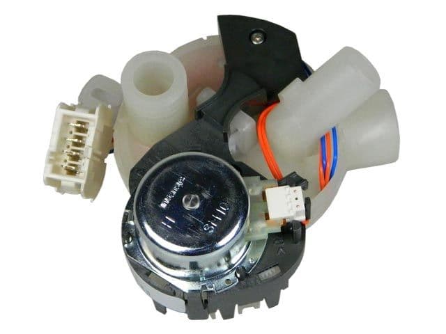 Motorček na distribúciu vody do umývačiek riadu Smeg Whirlpool Indesit (kód: 819130468)