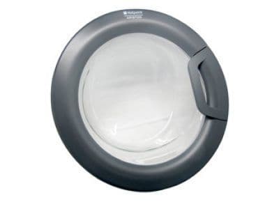 Dvere k práčke Whirlpool Indesit Ariston C00288569 – kompletný rám + sklo