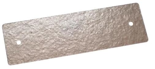 Sľudový kryt vlnovodu 126 × 39 × 0,50 mm / 12,6 × 3,9 × 0,05 cm do mikrovlnnej rúry Whirlpool Indesit – 480120100672