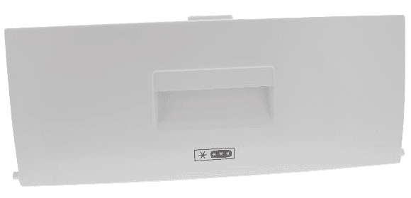 Dvere výparníka do chladničky Whirlpool / Indesit – 445 × 180 × 60 mm (481010668009)
