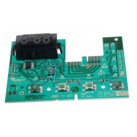 Modul s displejom do práčok Whirlpool Indesit (481223958076)