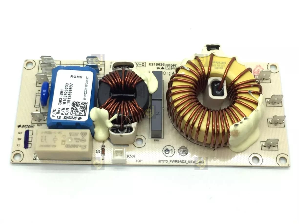 Elektronika odrušovacieho filtra varných dosiek Beko Blomberg – 163926233