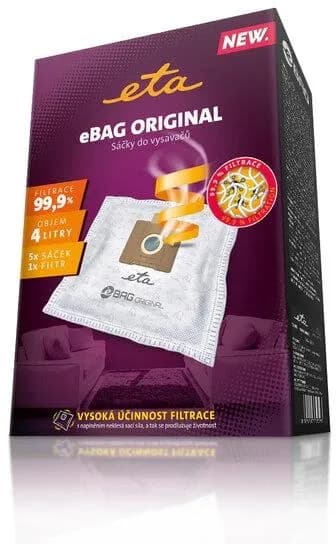 Vrecká do vysávača ETA eBag Original Eta (ETA960068000)