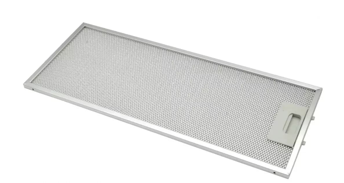 Kovový tukový filter 456 x 185 x 8 mm / 45,6 x 18,5 x 0,8 cm do odsávača pár Elica - GRI0025433A