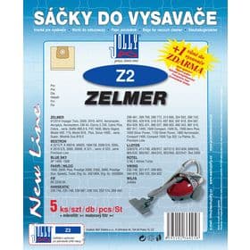 Vrecko do vysávača Z 2 JOLLY – Sada 5 ks + mikrofilter + motorový filter