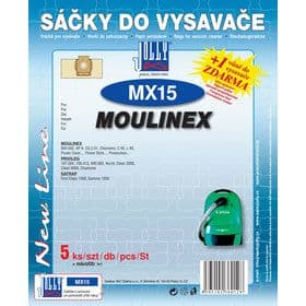 MX 15 VRECKO DO VYSÁVAČA JOLLY – dokonalé vrecko pre rad Power Clean MOULINEX