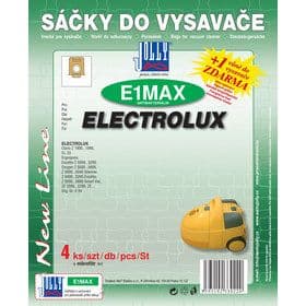 E 1 MAX / SMS VRECKÁ do vysávača JOLLY – pre bezprašnú a hygienickú výmenu vreciek