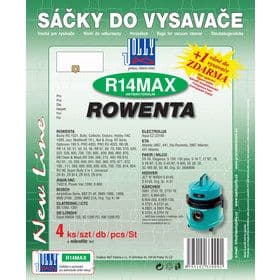 VRECKO DO VYSÁVAČA JOLLY R 14 MAX – vhodný pre Rowenta, Bully, RU 100, RB, RD