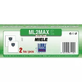 Vrecká k vysávaču MAX ML 2 E MIELE 2ks EKONOM. JOLLY (EAN: 8595102311090)