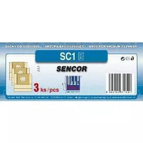 Vrecká k vysávaču SC 1 E SENCOR 3KS EKONOMICKÉ JOLLY