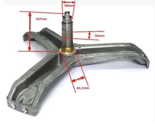 Kríž bubna práčky AEG Electrolux Zanussi (50239965002)
