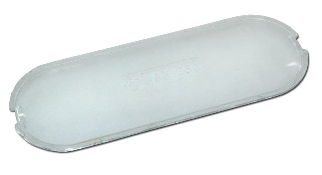 Krytka osvetlenia 175 x 60 mm / 17,5 x 6 cm do odsávača pár Gorenje Mora (507517)
