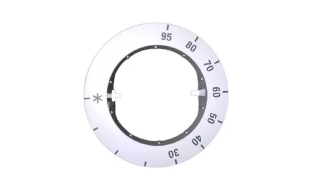 Krúžok gombíka termostatu do práčok AEG Electrolux Zanussi (1245625601)