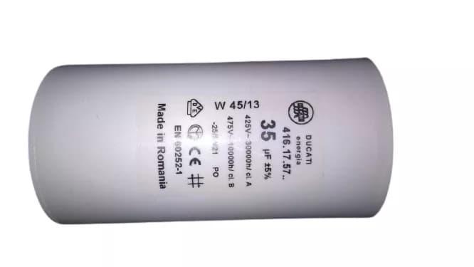 Kondenzátor rozbehový 35 µF/475V pre sušičky bielizne Gorenje Mora (403915)