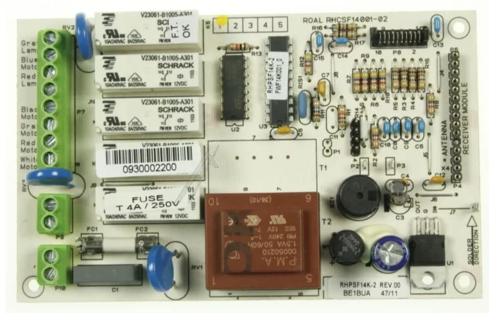 Riadiaci modul do odsávača pár Whirlpool Indesit (480122100042)