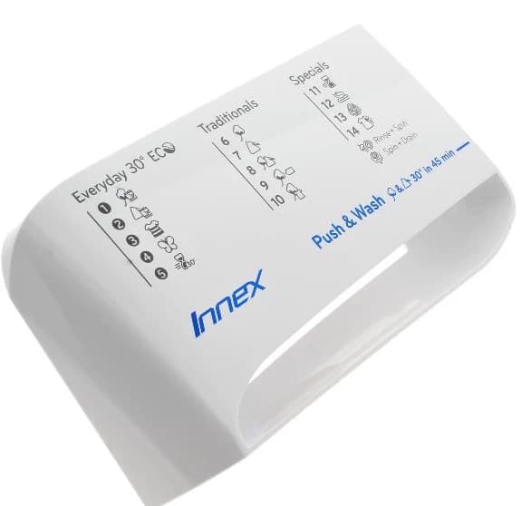 Čelo, rukoväť dávkovača na pracie prostriedky do práčok Whirlpool Indesit C00515867