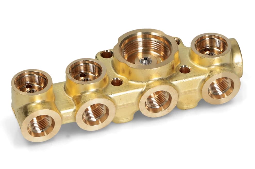 Mosadzný zámok 4 elektromagnetický ventil 2+2+3+2 predajných automatov NECTA - 260365